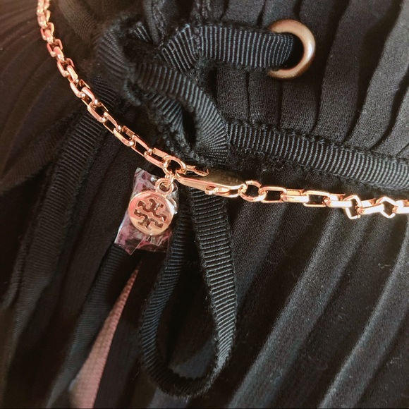 Tory Burch Pearl Crystal Long Necklace - Picture 4 of 8